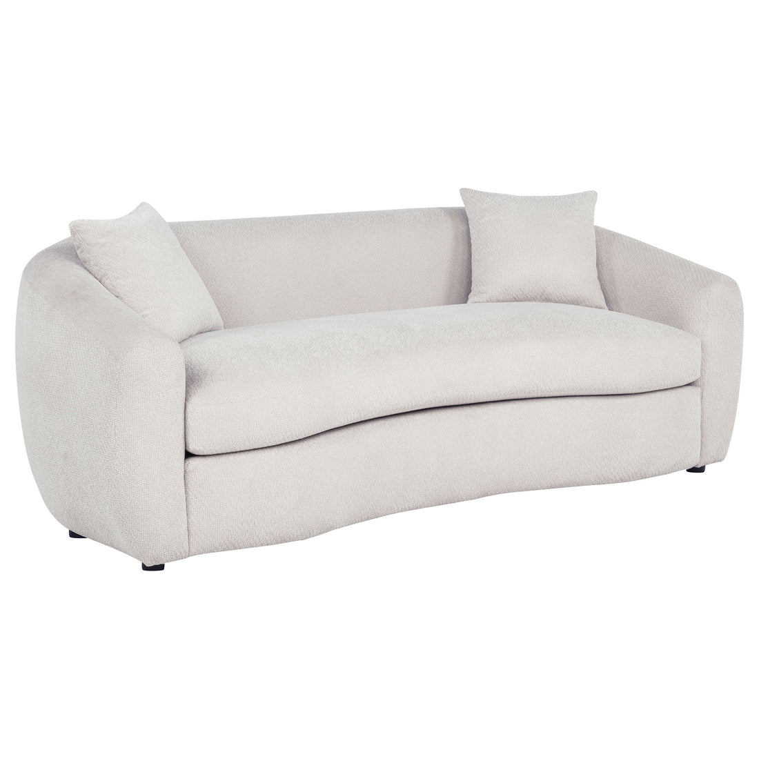 Isabella 3-piece Fabric Upholstered Sofa Set - Sand