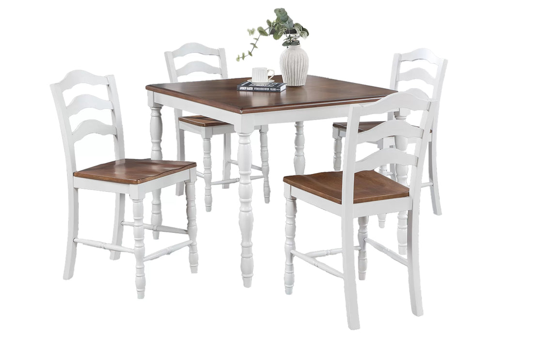 5-Pcs Counter Height Dining Set