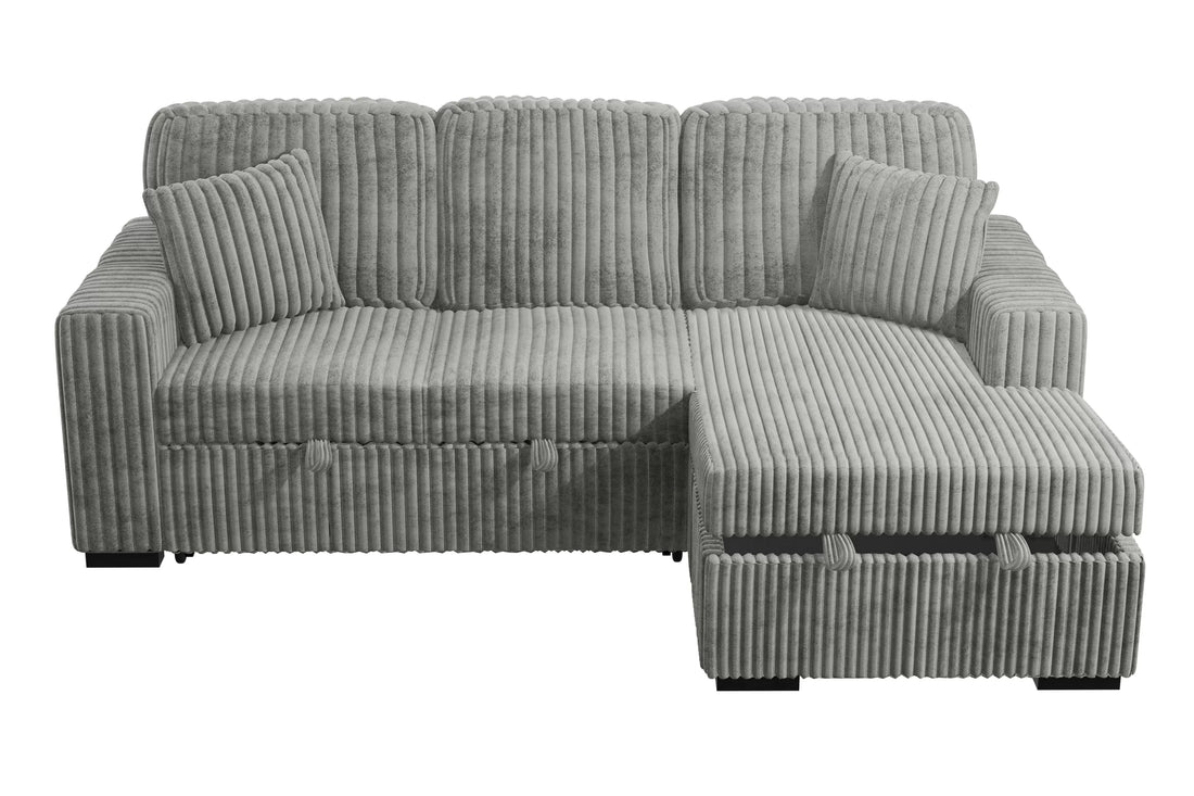 2-Piece Convertible Sectional