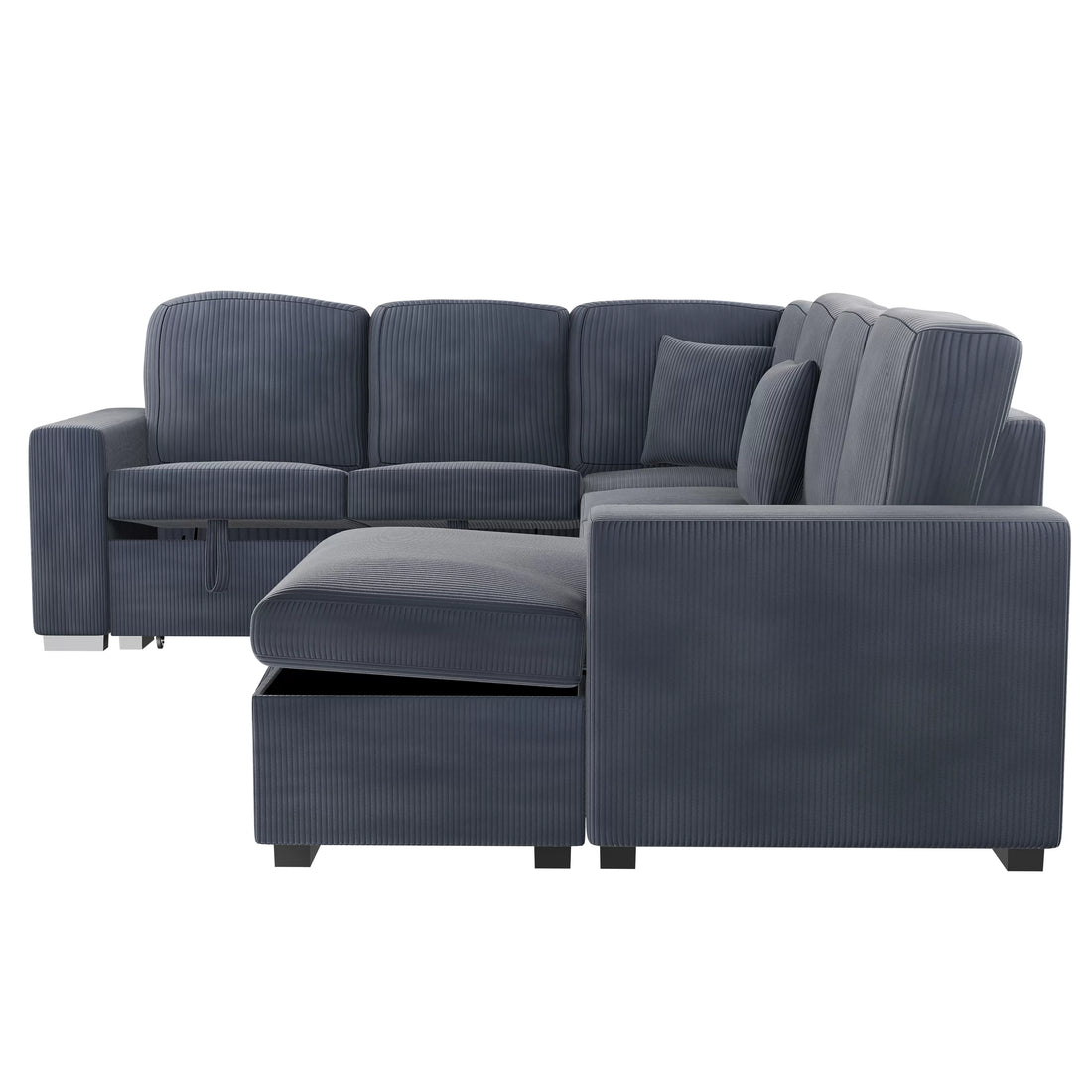 4-Piece Convertible Sectional