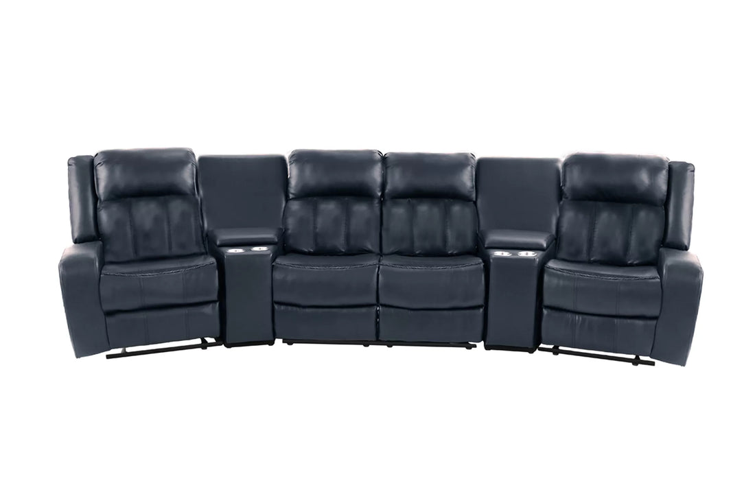 Manual Reclining Sectional