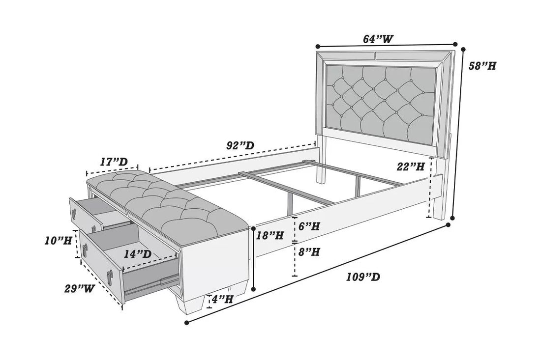 Queen Bed