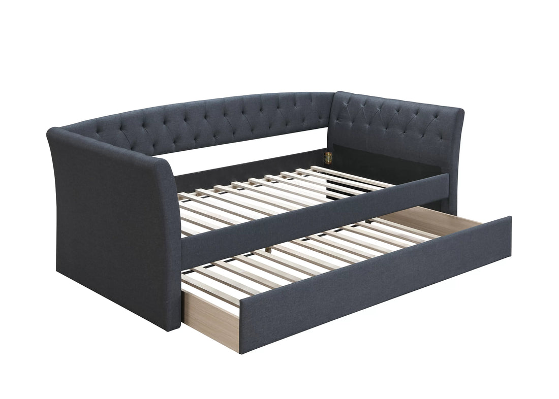 Day Bed w/ Slats + Trundle