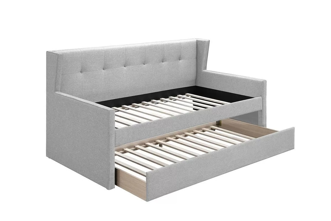 Day Bed w/ Slats + Trundle