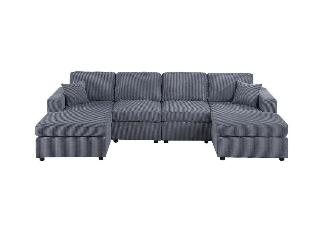 3-Piece Sectional Sofa Set