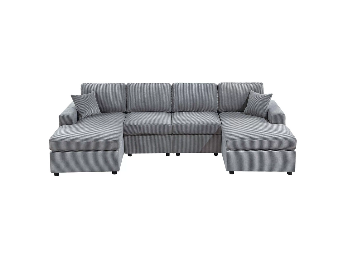 3-Piece Sectional Sofa Set