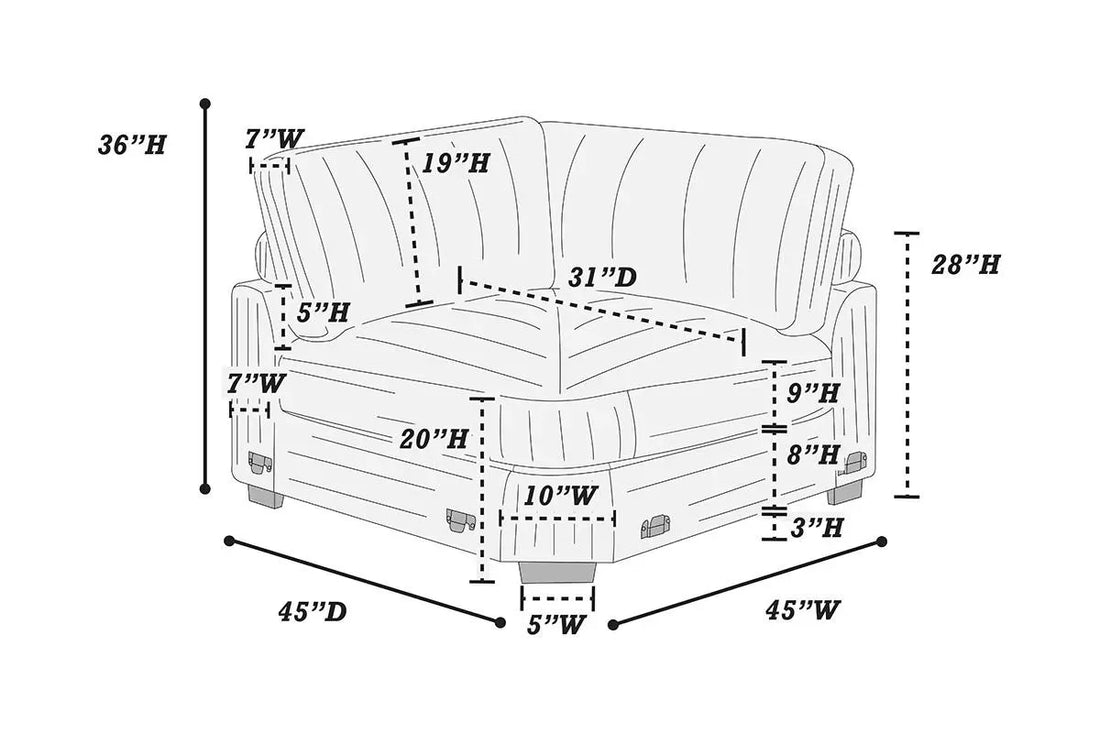 Corner Wedge