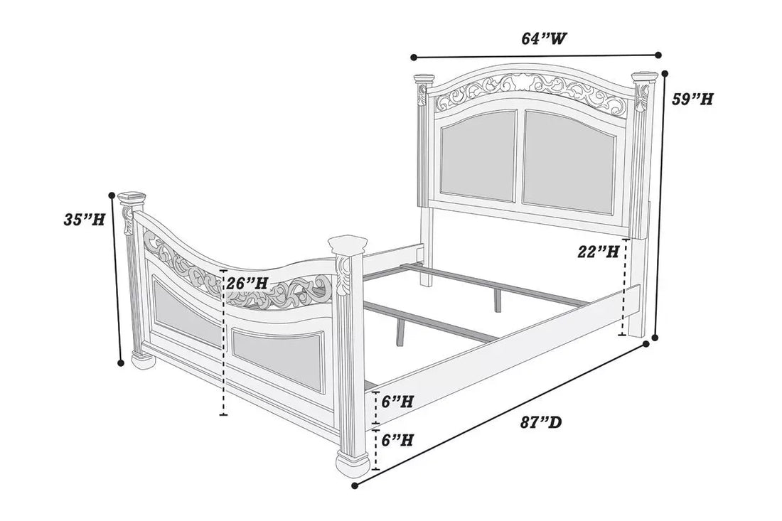 Queen Bed